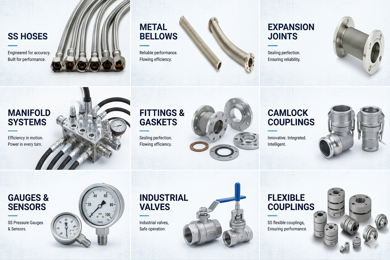 SS Hose, SS Bellows & SS Flexible Coupling